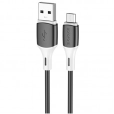 Дата кабель Borofone BX79 USB to MicroUSB (1m) Чорний