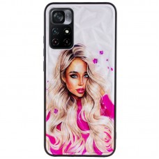 TPU+PC чохол Prisma Ladies для Xiaomi Poco M4 Pro 5G Pink