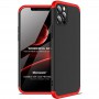 Пластикова накладка GKK LikGus 360 градусів (opp) для Apple iPhone 12 Pro (6.1") Чорний / Червоний