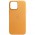 Шкіряний чохол Leather Case (AA) with MagSafe для Apple iPhone 14 Pro Max (6.7") Poppy