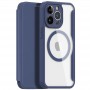 Чохол-книжка Dux Ducis Skin X Pro with MagSafe для Apple iPhone 13 Pro Max (6.7") Blue