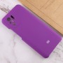 Чохол Silicone Cover Full Camera (AAA) для Xiaomi Redmi Note 10 / Note 10s Фіолетовий / Grape