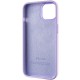 Чехол Silicone Case Metal Buttons (AA) для Apple iPhone 14 (6.1")