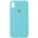 Чохол Silicone Case Full Protective (AA) для Apple iPhone XR (6.1") Бірюзовий / Marine Green