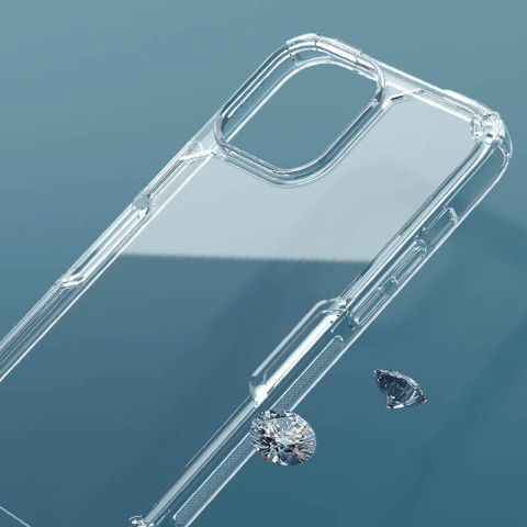 TPU чохол Nillkin Nature Pro Series для Apple iPhone 15 Plus (6.7") Безбарвний (прозорий)