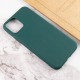 Силіконовий чохол Candy для Apple iPhone 14 Plus (6.7") Зелений / Forest green