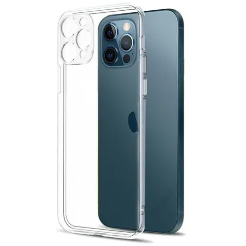TPU чохол Epic Transparent 1,5mm Full Camera для Apple iPhone 15 Pro Max (6.7") Безбарвний (прозорий)