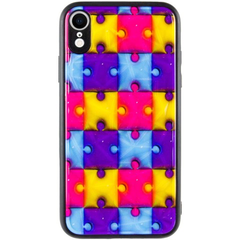 TPU+PC чохол Prisma Fluffie для Apple iPhone XR (6.1") Puzzle
