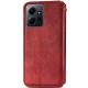 Кожаный чехол книжка GETMAN Cubic (PU) для Xiaomi Redmi Note 12 4G