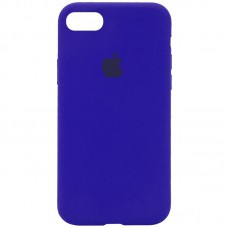 Чохол Silicone Case Full Protective (AA) для Apple iPhone 6/6s (4.7") Синій / Shiny blue