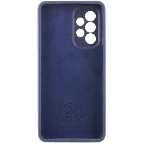 Чохол Silicone Cover Lakshmi Full Camera (AAA) для Samsung Galaxy A32 5G Темно-синій / Midnight blue