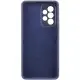 Чохол Silicone Cover Lakshmi Full Camera (AAA) для Samsung Galaxy A32 5G Темно-синій / Midnight blue