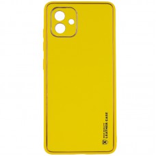 Шкіряний чохол Xshield для Samsung Galaxy A05 Жовтий / Yellow