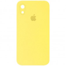Чехол Silicone Case Square Full Camera Protective (AA) для Apple iPhone XR (6.1")