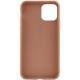Силіконовий чохол Candy для Apple iPhone 14 (6.1") Коричневий