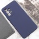 Чохол Silicone Cover Lakshmi Full Camera (AAA) для Samsung Galaxy A32 5G Темно-синій / Midnight blue
