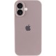 Чохол Silicone Case Full Camera Protective (AA) для Apple iPhone 16 (6.1") Сірий / Lavender
