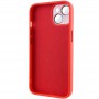 Чохол TPU+Glass Sapphire Midnight для Apple iPhone 14 Plus (6.7") Червоний / Red