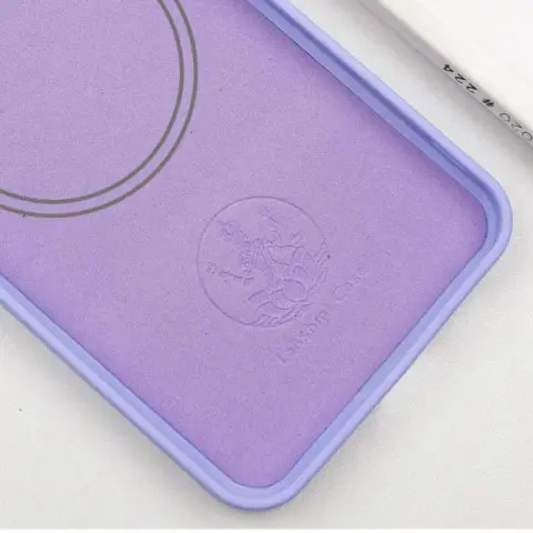 Чохол Silicone Cover Lakshmi Full Camera (AA) with MagFit для Motorola Edge 50 Ultra Бузковий / Dasheen