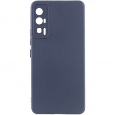 Чохол Silicone Cover Lakshmi Full Camera (A) для Xiaomi Poco F5 Pro Синій / Midnight Blue