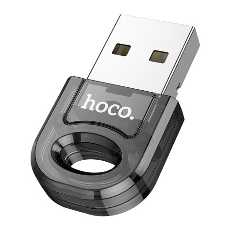 Bluetooth адаптер Hoco UA28 USB Transparent black