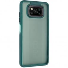 Чохол TPU+PC Lyon Frosted для Xiaomi Poco X3 NFC / Poco X3 Pro Green
