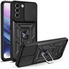 Чохол Ummi Camshield Serge Ring для Samsung Galaxy S20 FE Чорний