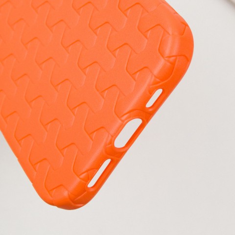 Чохол TPU Weaving для Apple iPhone 16 (6.1") Orange