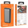 Портативне ЗП Power Bank BOROFONE BJ19A PD20W+QC3.0 20000 mAh Чорний