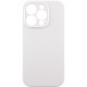 Чохол Silicone Case Full Camera Protective (AA) NO LOGO для Apple iPhone 16 Pro Max (6.9") Білий / White