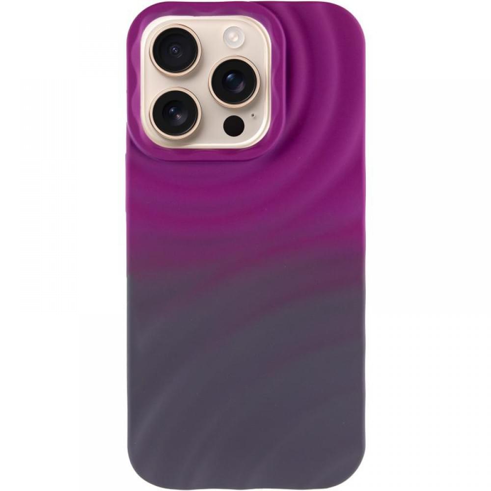 Чохол TPU ColorWave для Apple iPhone 15 Pro (6.1") Purple / Gray