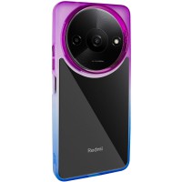 Чохол TPU+PC Fresh sip series для Xiaomi Redmi A3 Синій / Фіолетовий