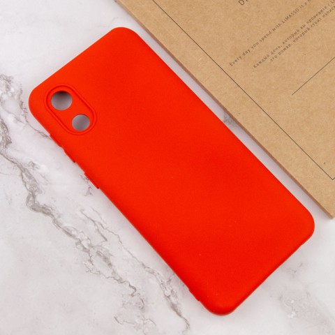 Чохол Silicone Cover Lakshmi Full Camera (A) для Samsung Galaxy A03 Core Червоний / Red