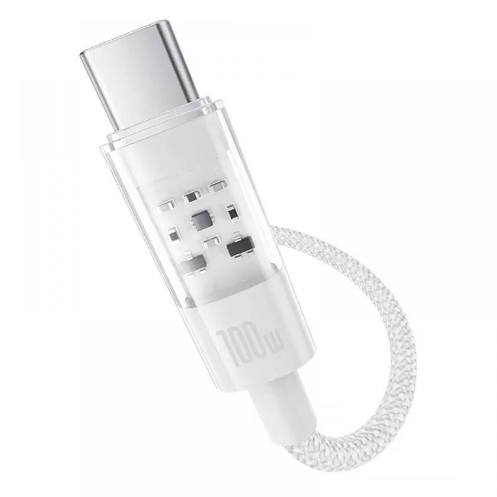 Дата кабель Baseus Gem Fast Charging Type-C to Type-C 100W (2m) (P10373000111-01)