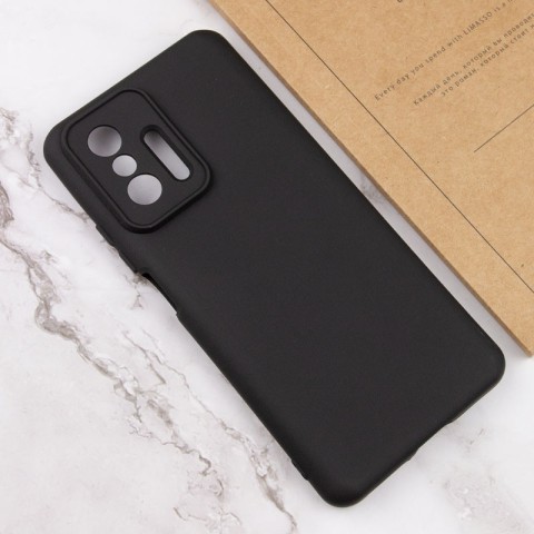 Чохол Silicone Cover Lakshmi Full Camera (AA) для Xiaomi 11T / 11T Pro Чорний / Black