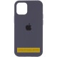 Чохол Silicone Case Full Protective (AA) для Apple iPhone 17 Air (6.5") Сірий / Dark Gray