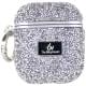 TPU чехол Bling World Rock Diamond для наушников AirPods 1/2