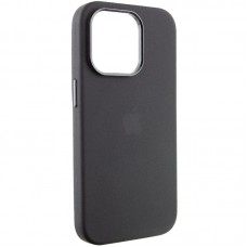 Чохол Silicone Case Metal Buttons (AA) для Apple iPhone 13 Pro Max (6.7") Чорний / Black