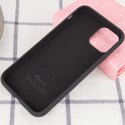 Чохол Silicone Case Full Protective (AA) для Apple iPhone 11 (6.1") Чорний / Black