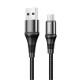 Дата кабель Hoco X50 "Excellent" USB to MicroUSB (1m) Чорний