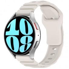Силіконовий ремінець Defense для Smart Watch 22mm Antigue White