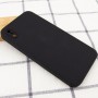 Silicone Case Square Full Camera Protective (AA) NOLOGO для Apple iPhone X / XS (5.8") Чорний / Black