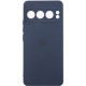 Чохол Silicone Cover Lakshmi Full Camera (AAA) with Logo для Google Pixel 9 Pro XL Темно-синій / Midnight blue