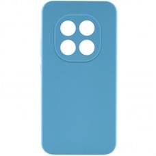 Чохол TPU GETMAN Liquid Silk Full Camera для Xiaomi Redmi Note 14 Pro 5G Блакитний / Blue