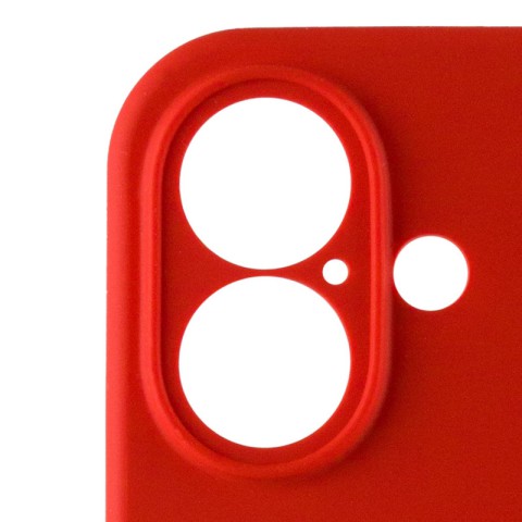 Чохол Silicone Case Full Camera Protective (AA) для Apple iPhone 16 Plus (6.7") Червоний / Red