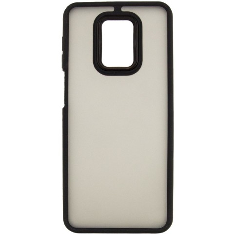 Чохол TPU+PC Lyon Frosted для Xiaomi Redmi Note 9s / Note 9 Pro / Note 9 Pro Max Black