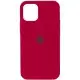 Чохол Silicone Case Full Protective (AA) для Apple iPhone 15 Plus (6.7") Червоний / Rose Red