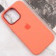 Чехол Silicone Case Metal Buttons (AA) для Apple iPhone 14 Pro (6.1")
