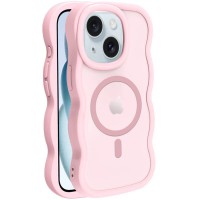 Чохол TPU+PC Undine with MagSafe для Apple iPhone 15 (6.1") Pink