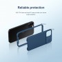 Карбонова накладка Nillkin CamShield Pro Magnetic для Apple iPhone 12 Pro Max (6.7") Синій